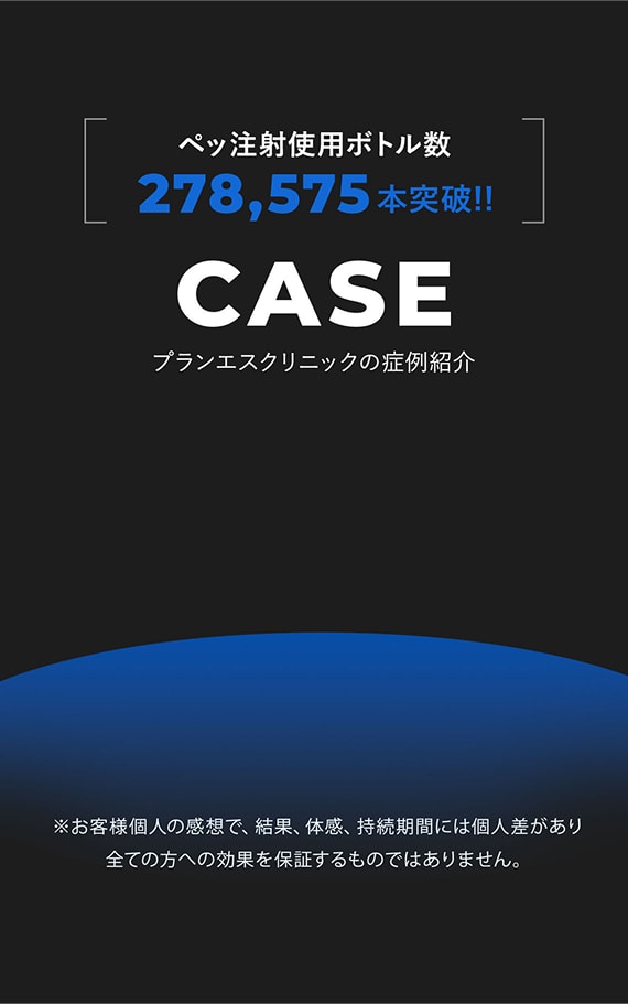 プランエスクリニックの症例紹介